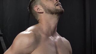 Johnny Ford's dick explodes inside the twink and lines his guts with thick creamy man