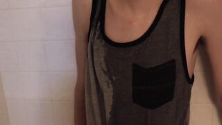 Having a lil rough fun in the shower