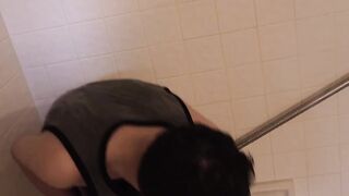 Having a lil rough fun in the shower