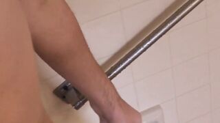 Having a lil rough fun in the shower