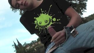 Teen boy with huge hard dick by EastBoys