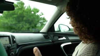 Extra cute stepsis versus her huge dildo