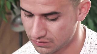 Beautiful latino teen needs a massage