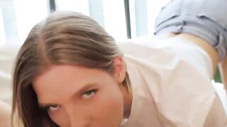 Cute Stepsister Loves to Play but I Gave