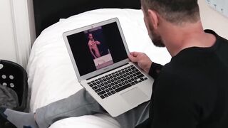 So stepdad likes to jerk off for porn