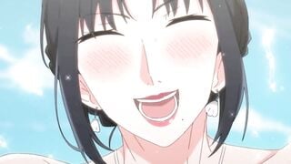 Horny Mom Lacting In Front of Stepson ▱ HENTAI Family Sex