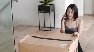 Extra petite asian stepsis playing sexy games with me