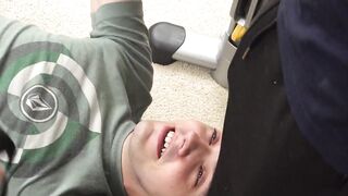 Dr Wolf devours Marcus Ryder's cock and rams his tight hole he savors his body with k