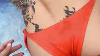 I Suck my Stepbrothers Cock in the Jacuz