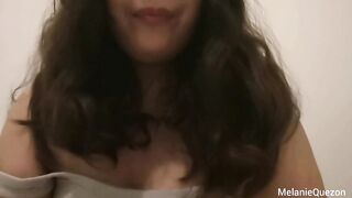 Pinay Hot solo amateur MelanieQuezon offer her first penis rating