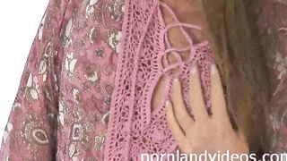 slender solo eighteen Miranda with vulgar vagina