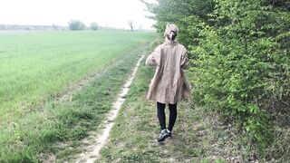 masturbate outdoors outdoors field