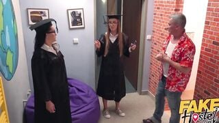 Fake Hostel Sniffing Uni girls assholes squirting quivering orgasms