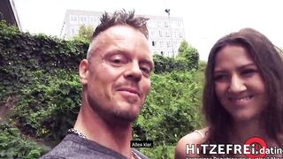 Hitzefrei.dating ► OUTDOOR PICK UP ◄ SLENDER EIGHTEEN Alessandra Amore Pounded at the Riverside