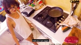beurette eats penis cucumber double anal bj and penetration candy scott | CAM4