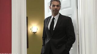 Blonde party Cougar Diana Doll gets her Tight trimmed Cunt Stuffed Nuts Deep