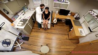 Mandatory new school girl physical for Mixed babe with tiny boobs got examined by Doctor Tampa - Yesenia Sparkles - Tampa University Physical Part one of 7 - GirlsGoneGynoCom