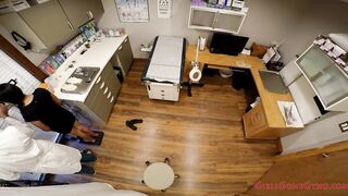 Mandatory new school girl physical for Mixed babe with tiny boobs got examined by Doctor Tampa - Yesenia Sparkles - Tampa University Physical Part one of 7 - GirlsGoneGynoCom