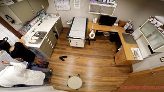 Mandatory new school girl physical for Mixed babe with tiny boobs got examined by Doctor Tampa - Yesenia Sparkles - Tampa University Physical Part one of 7 - GirlsGoneGynoCom