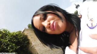 Solo masturbation with Angelica Heart gonzo style on Gives Me Pink