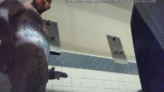 Prison masturbation, solo, soak, jizzed, huge penis,  white dick,  tattoos,  long white Cock, white man