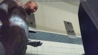 Prison masturbation, solo, soak, jizzed, huge penis,  white dick,  tattoos,  long white Cock, white man
