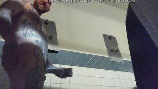 Prison masturbation, solo, soak, jizzed, huge penis,  white dick,  tattoos,  long white Cock, white man