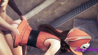 Guilty Gear Anime 3D - May Is nailed into the stairs - Hentai Manga Anime eastern Japanese Game Porn