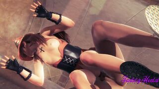 Guilty Gear Anime 3D - May Is nailed into the stairs - Hentai Manga Anime eastern Japanese Game Porn