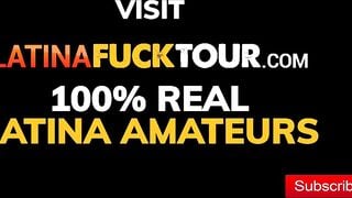 My hot Amateur Hispanic tinder date Sucking Off my Long Penis