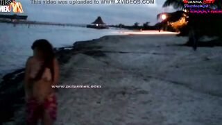 MY FIRST SCENE ON A BEACH WITH A STRANGER