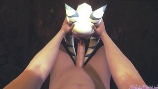 Camgirl Wars Animated 3D - point of view Ashoka suck and is pounded - Japanese manga animated porn