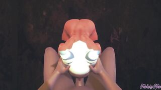 Camgirl Wars Animated 3D - point of view Ashoka suck and is pounded - Japanese manga animated porn