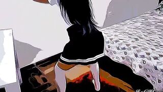 My Cousin Tricked Me To Boned Me Into The Butt He told me that it would Increase my Buttocks and My Bf does not know Part one - Anime Version