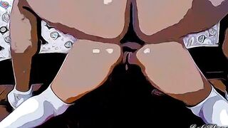 My Cousin Tricked Me To Boned Me Into The Butt He told me that it would Increase my Buttocks and My Bf does not know Part one - Anime Version