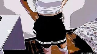 My Cousin Tricked Me To Boned Me Into The Butt He told me that it would Increase my Buttocks and My Bf does not know Part one - Anime Version