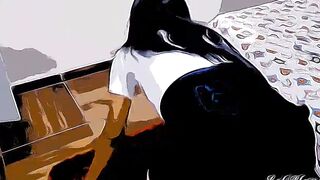 My Cousin Tricked Me To Boned Me Into The Butt He told me that it would Increase my Buttocks and My Bf does not know Part one - Anime Version