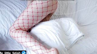 Cosplay Stepsister Into Clothes Of The Maid Without Underwear Strokes Soak Snatch On The Pillow And Need Sex