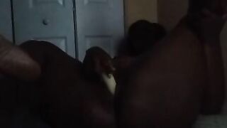 Naejae squirts quietly into bedroom