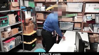 Teens Bound Up and Exposed For Shoplifting