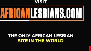 Ebony African Amateur Lesbians Girlfriends Ends After-party Doing sixty-nine