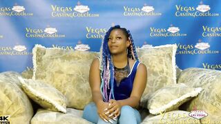During Interracial Casting Inside Vegas African mom Does First Deep Anal Sex - Deep-Throat Solo Masturbation and Reverse Cowgirl pov