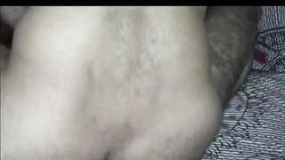 Doggy style sex with  step cougar