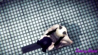 Anime Compilation Fucks [boku no hero, genshin impact, zelda...] - Japanese manga cartoon porn