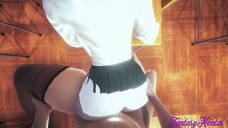 Anime Compilation Fucks [boku no hero, genshin impact, zelda...] - Japanese manga cartoon porn