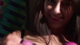 Adorable amateur Colombian eighteen is fuck during the casting