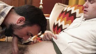 Maxx Monroe stood behind his son  and carefully lined his throbbing dick up with the
