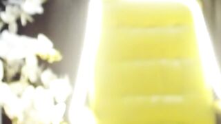 Big boobs Asian shemale jerks off