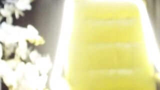 Big boobs Asian shemale jerks off