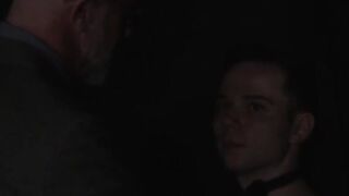 Slaveboy Danny Wilcoxx loves getting his face fucked while getting rammed in the ass